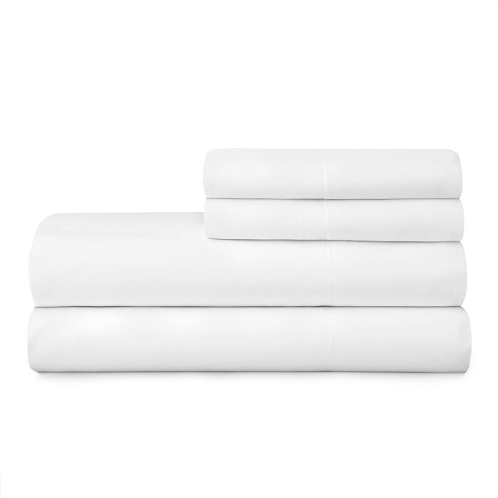 CJ ROUPA CAMA CLASSIC BRANCO BRD 220X260 - Image 1