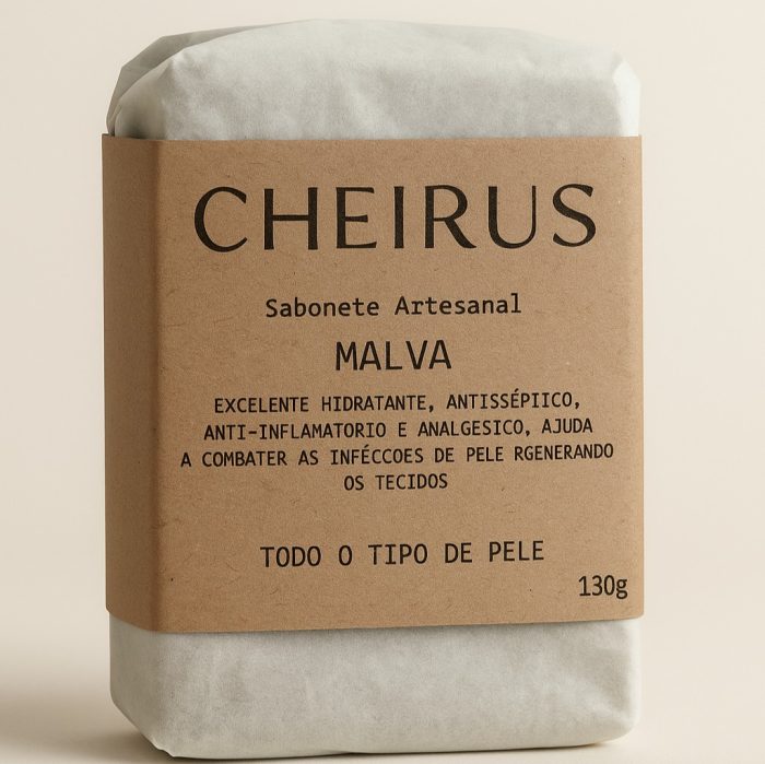 SABONETE DE MALVA 100% NATURAL - Image 1