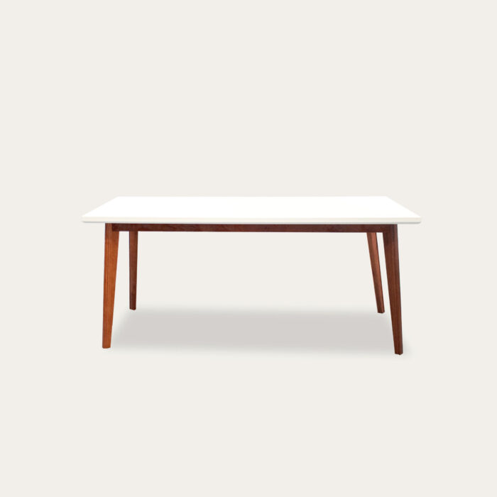 MESA BRANCA C/PES CAST T5 180X90 - Image 1