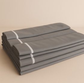 CJ LENCOIS HUILA 4 PC CINZA 240X270