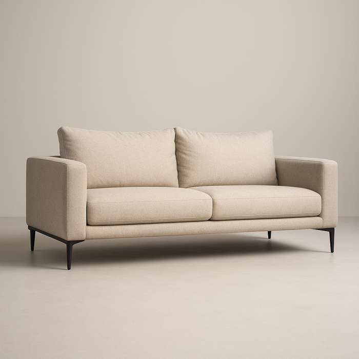 SOFA 3L 2ALMOF CHEN CREAMY 9004-3 ROMA - Image 1