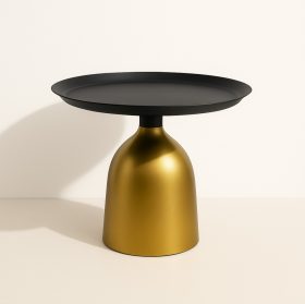 MESA APOIO METAL 50X50X42 DOURADO
