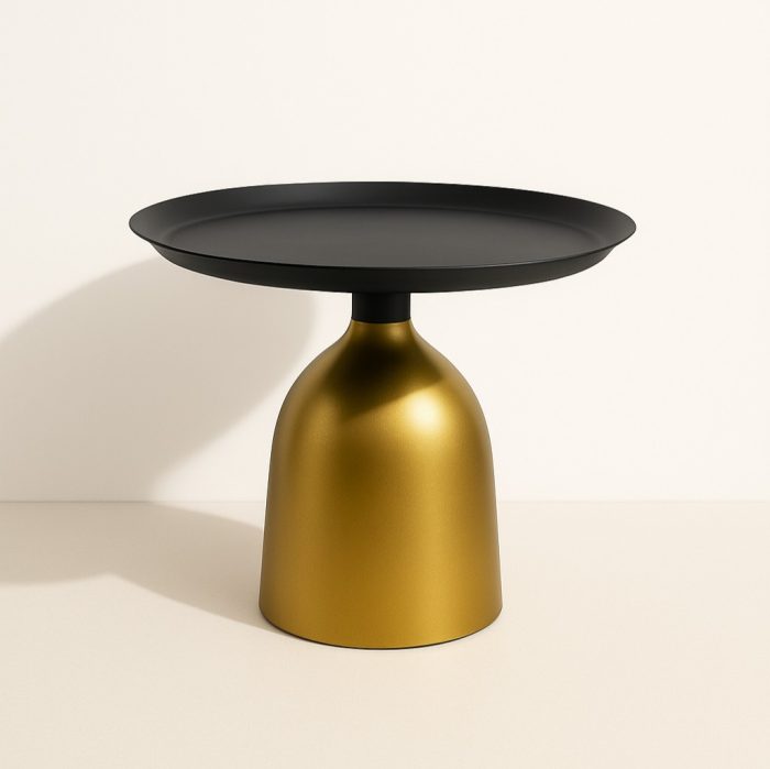 MESA APOIO METAL 50X50X42 DOURADO - Image 1