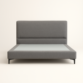 CAMA CINZA ESCURO 2003B ROMA 160X200