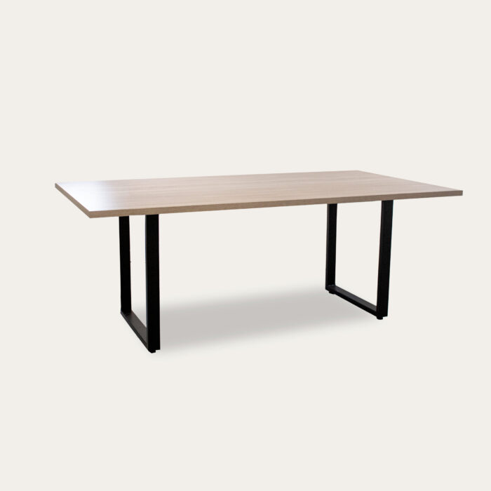 MESA JANTAR MALAGA CARV.CINZA 200X100 - Image 1