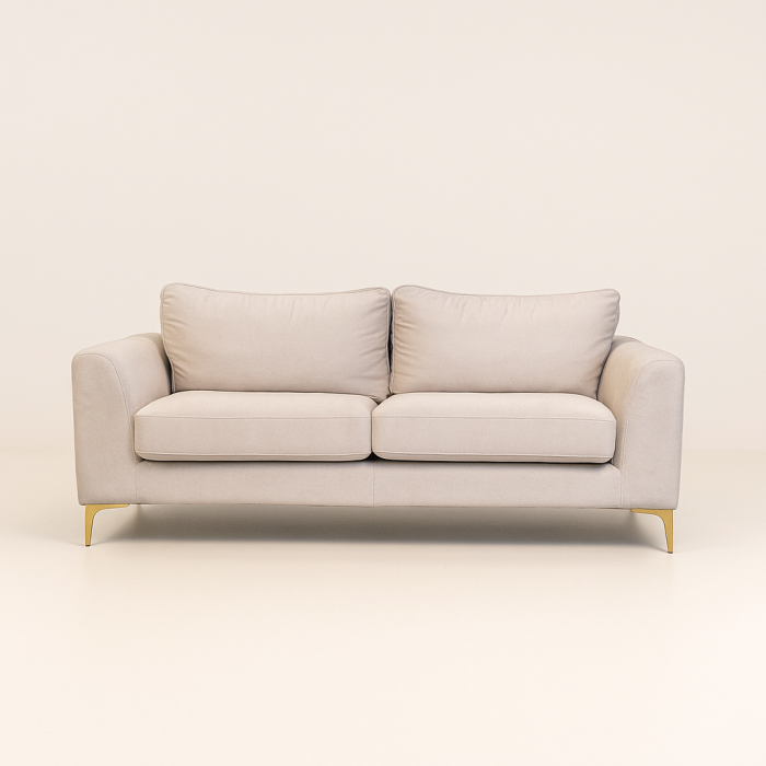 SOFA SORAIA GOMOS 3L MILANO TAUPE - Image 1