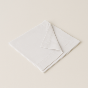 GUARDANAPO CLASSICA BRANCO 45X45