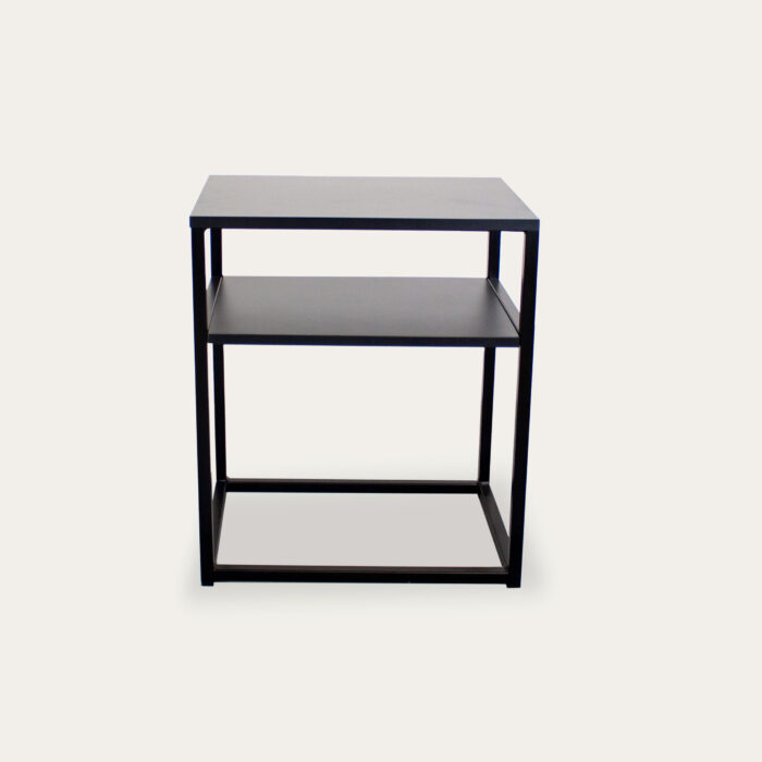 MESA CABECEIRA CITY METAL PRETO - Image 1