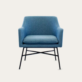 CADEIRAO POLI METAL 66X62X75 AZUL