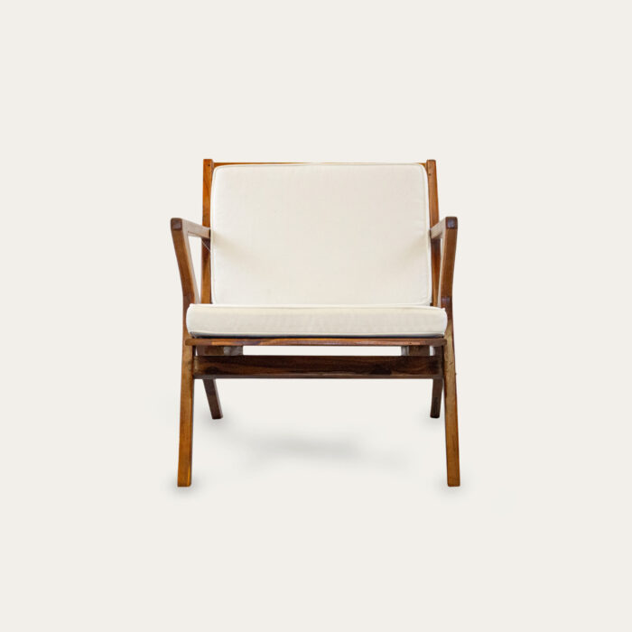 CADEIRAO TECA BEGE 64X76X77 - Image 1