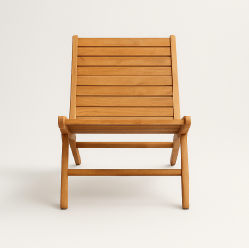 CADEIRAO S BRACOS TECA NAT 60X81X66