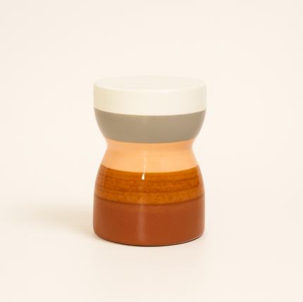MESA APOIO GRES MULTICOLOR 32X32X44