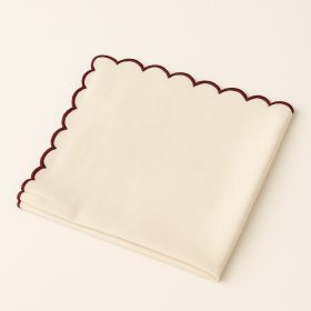GUARDANAPO AW ONDAS MADDER BROWN 45X45