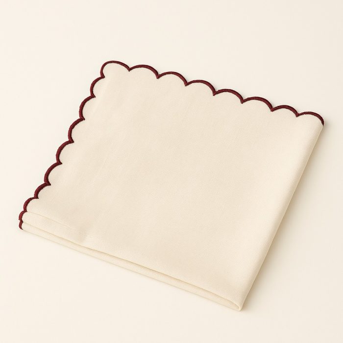 GUARDANAPO AW ONDAS MADDER BROWN 45X45 - Image 1