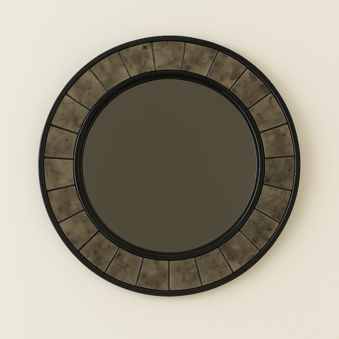 ESPELHO MADEIRA  88X5X88 PRETO - Image 1