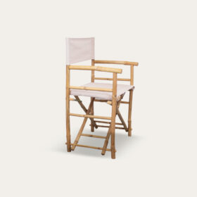 CADEIRA DIRETOR BAMBU BRANCA VM4000020 - Image 3