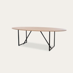 MESA JANTAR OVAL 240X120 NOG ESC VITORIA - Image 2