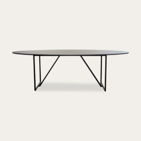 MESA JANTAR OVAL 240X120 ARGEL