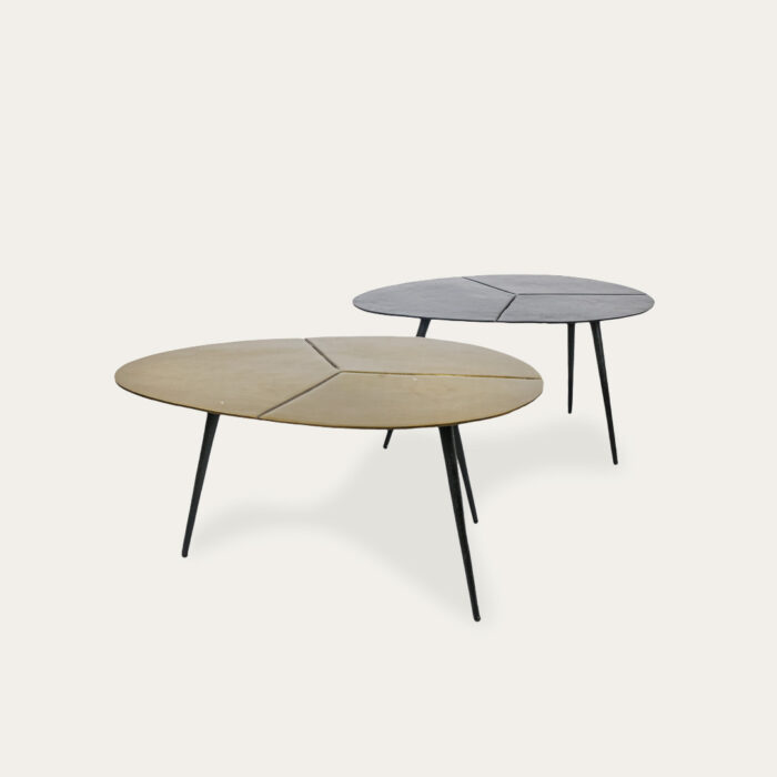 MESA APOIO ALUM BRONZE 78X45X40 2 MOD - Image 1