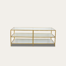 MESA CENTRO ESPELHO 120X50X45 MATE DOUR
