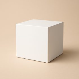MESA APOIO PARIS BRANCO 45X45