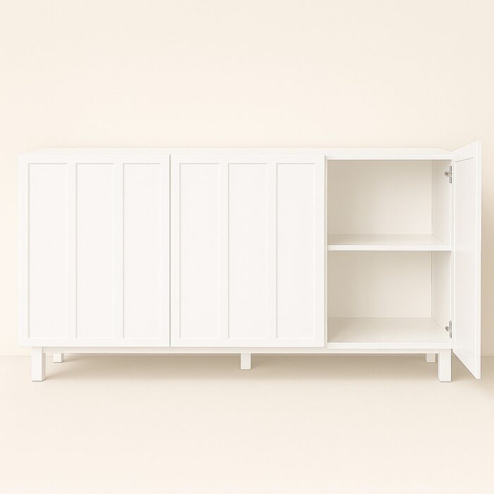 APARADOR PARIS BRANCO 160X80X40 - Image 2