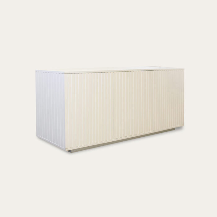 APARADOR RIPA LACADO 180X47X75 BRANCO - Image 2
