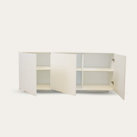 APARADOR RIPA LACADO 180X47X75 BRANCO - Image 3