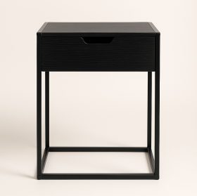 MESA AUXILIAR 1 CX PRETO