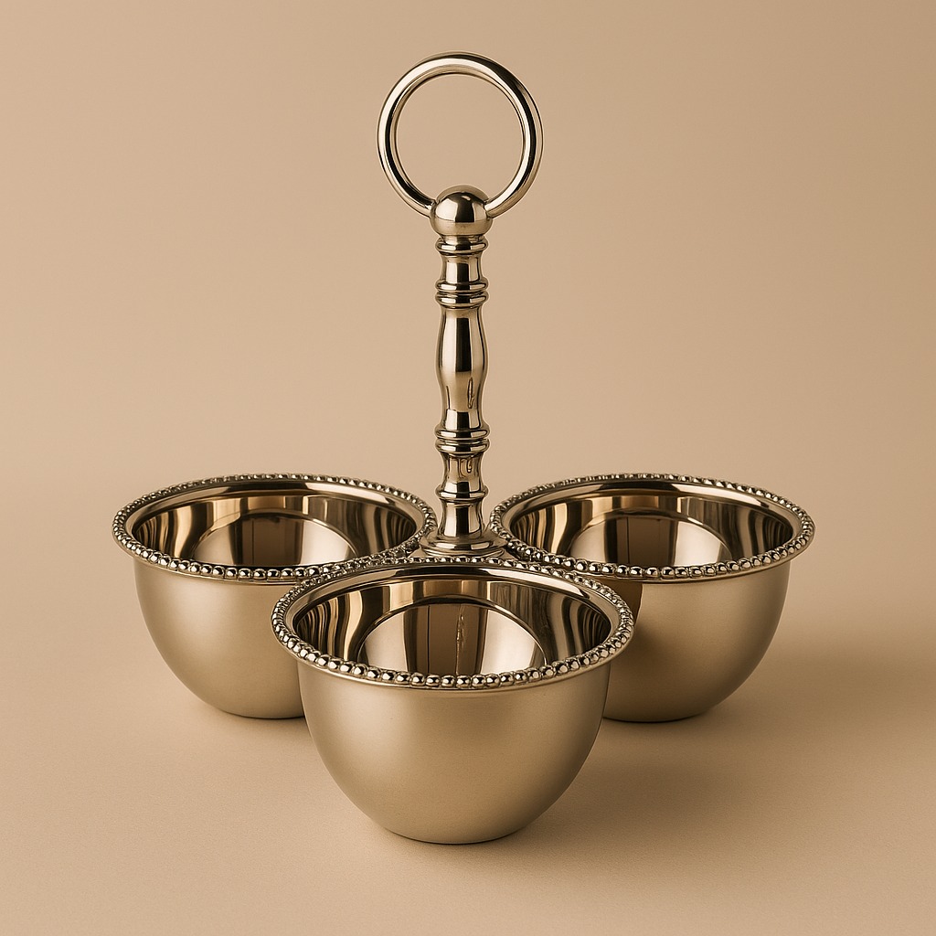 9128293 CENTRO DE MESA ALUMINIO LICO CROMADO - Image 1