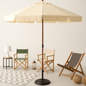 GUARDA SOL JARDIM 220CM CREME X11000340 - Image 2