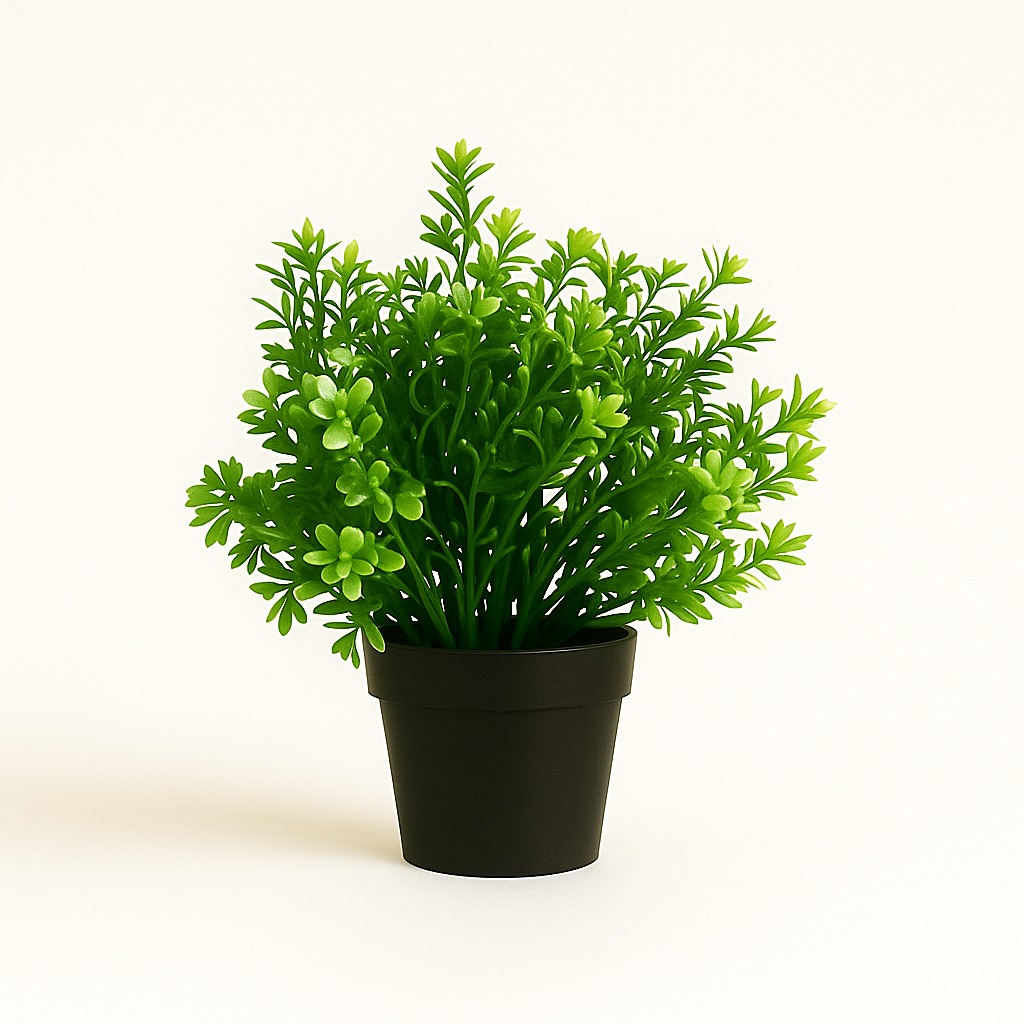 9130478 PLANTA 23CM C/ VASO PR PLASTICO - 4 MODS - Image 1